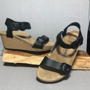 Solely RingBuckle Black 39US L 8 Narrow fit